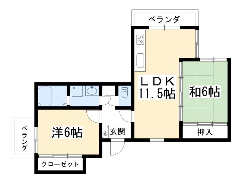 ベルメゾン鴨川の図面